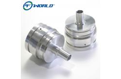 China Custom Black Anodizing CNC Machined Aluminum Parts Precision Lathe Service supplier