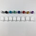 Transparent Clear Plastic Prescription Pill Bottle Capsules Tablets Packing With Cap for sale