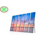 P6 Outdoor Protable Digital Advertising LED Poster Display Waterproof for sale