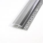 China Silver Aluminium Z Section Aluminum Carpet Trim 15mm Carpet Trim Edge for sale