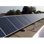 Blue / Black 360 Watt Solar Power Panels Silver Frame TUV Certification for sale
