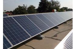 China Blue / Black 360 Watt Solar Power Panels Silver Frame TUV Certification supplier