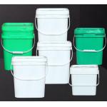 1.2 Kg Square Plastic Bucket Impact Resistant with Handle Included for sale