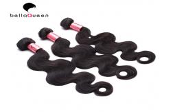 China No Tangle No Shedding Body Wave Natural Black 6A Remy Hair Weft supplier