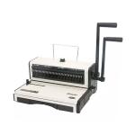 8.47mm Pitch Steel Wire Binding Machine For LTR Paper for sale