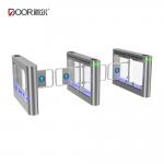 Pedestrian Waist High Turnstile Security System Swing Gates With Tailgating Detection for sale