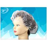 Flat Elastic Bouffant Disposable Surgical Caps With Effective Protection for sale