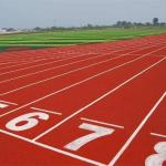 Harmless Full PU System Running Track Wear Resistance Hybrid Runway Surface