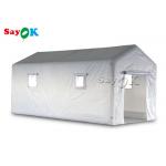 Inflatable Pole Tent Inflatable Emergency 6x3x3mH Medical Isolation Tents for sale