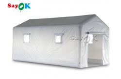 China Inflatable Pole Tent Inflatable Emergency 6x3x3mH Medical Isolation Tents supplier