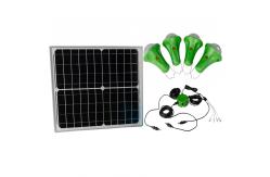 China 435lum 5200mah Li Battery Solar Powered Light Kits Solar Panel Shed Lighting Kit supplier