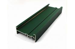 China Rectangle Shape Powder Coated Aluminium Extrusions Strong Adhesion supplier