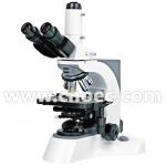 University Student Trinocular Compound Optical Microscope Halogen Lamp Microscopes A12.1018 for sale