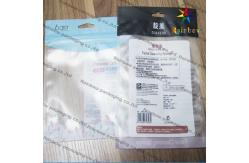 China mylar comestic packaging bag with zipper supplier