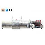 PLC Automatic Waffle Cone Production Line Waffle Biscuit Making Machine for sale
