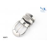 24mm belt buckle pin Zinc Alloy , Customized design metal side release buckle for sale