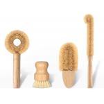 4pcs Set Kitchen Scrub Brush Natural Cleaning 7.09*3.15cm for sale
