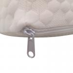 Comfortable 3 Zone Quilted Memory Foam Topper Knitted Fabric Cover