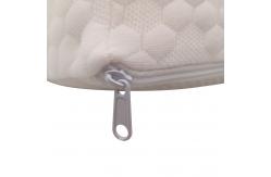 China Comfortable 3 Zone Quilted Memory Foam Topper Knitted Fabric Cover supplier