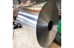 China Silver Plain 1500mm Large Rolls Of Aluminum Foil supplier