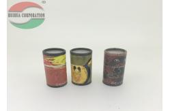 China Customized Clear Plastic Window Top Paper Tube Packing Matchbox CMYK Printed supplier
