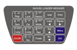 China On Board Weighing Systems Shovel Loader Indicator With Stainless Steel Shell supplier