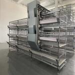 Egg Layer Battery Chicken Cage For 30000 Layers Fully Automatic Poultry Cage System for sale