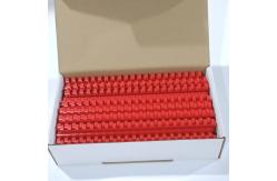 China 4mm To 50mm Stationery Book Combs Binding Plastic Rings Loose Leaf supplier