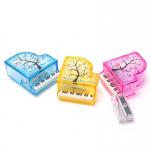Pink Cute Classroom Piano Kids Pencil Sharpener Mn Steel Bade for sale