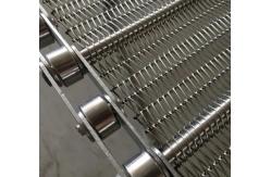 China 1m 1.2m 1.5m Stainless Steel Chain Mesh Conveyor Belt Customization supplier