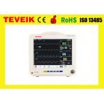 White Multi - Para Patient Monitor For ECG RESP NIBP SPO2 TEMP PR/HR for sale