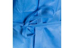 China Reinforced Disposable SMS Surgical Gowns With Knitted Wrist For Operating Room supplier