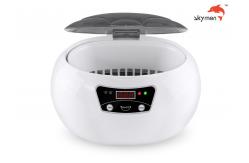 China 35 Watt Household Ultrasonic Cleaner 600ml SUS304 Inner Tank With Watch Rack supplier