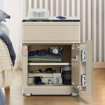 Home Fingerprint Biometric Safe Box Smart Safe Box Night Table For Security