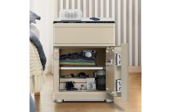 China Home Fingerprint Biometric Safe Box Smart Safe Box Night Table For Security supplier