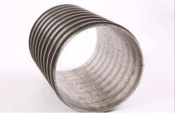 China Customized Stainless Steel Wedge Wire Screen Alkali Resisting supplier