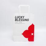 Custom Printed Luxury Small Recycled Shopping Bags Gift Paper Bags with Business name for Jewelry Packaging with handle for sale