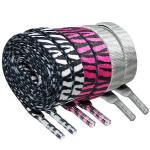1cm Polyester Braided Cord Flat Drawstring Elastic Shoelace