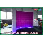 Inflatable Photo Booth Hire Kiosk LED Wall Inflatable Photo Booth , Party Led Photobooth Oxford Cloth Material for sale
