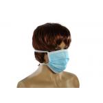 3 Ply Disposable Surgical Mask With Tie On Hospitals / Clinic / Health Center Using for sale