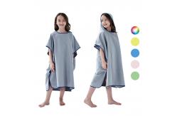 China Microfiber Womens Surf Poncho Changing Robes For Swimming supplier