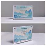 A4 A5 A6 Size T Shape Magnetic Acrylic Sign Holder Table Top Display for Office for sale