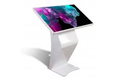 China 350cd/m² Brightness Touch Screen Kiosk Indoor 49'' Free Standing LED Backlight supplier