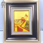 Home Decoration Metal Frame Art , Aluminium Steel Brass Metal Photo Frame for sale