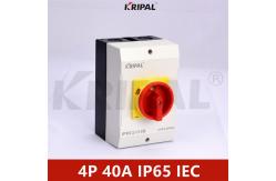 China 4P 40A IP65 230-440V Load Isolator Waterproof AC Isolator Switch supplier