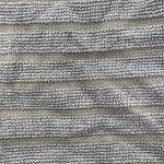 Eight Grid Rigid Wire Microfiber Cleaning Cloth Warp Knitting Grey