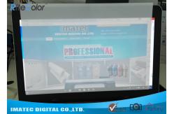 China Anti-skid Frontlit White Backside Large Format Printing Backlit PET Film Roll supplier