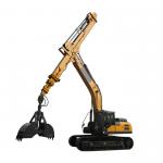 Telescopic Excavator With Clamshell Bucket For Cat Volvo Hitachi