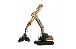 China Telescopic Excavator With Clamshell Bucket For Cat Volvo Hitachi supplier