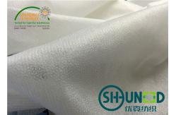 China PA Coating Bump Interlining , 9 Needle Stitch Bonded Interlining supplier